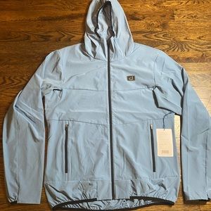NWT •AVID RUNABOUT JACKET w/Hoodie• Color:Blue Heaven •Mens Size: M• Long Sleeve
